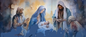 image crèche de Noël