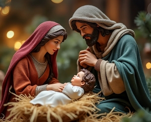 image crèche de Noël